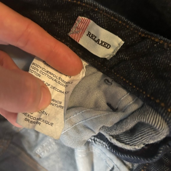 5/$25Dickies women’s dark denim relaxed fit jeans size 6R - Picture 4 of 8